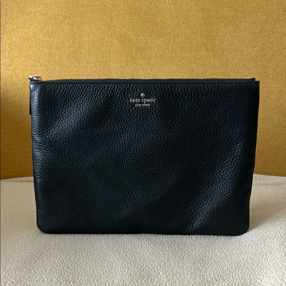 Kate Spade Women’s Black Textured Pouch